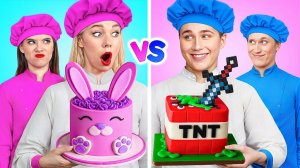 Кулинарный Челлендж# Мальчики VS Девочки # Эпичная Битва с Едой