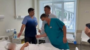 Министр здравоохранения РТ посетил пострадавших при атаке БПЛА в больнице Нижнекамска