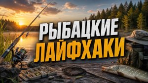 ЭТИ САМОДЕЛКИ СПАСУТ ЛЮБУЮ РЫБАЛКУ! ТОП-5 ГЕНИАЛЬНЫХ ЛАЙФХАКОВ