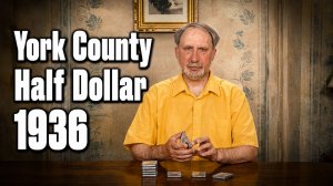 York County Half Dollar 1936 | Полдоллара США: округ Йорк 1936
