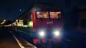 ТЭП70БС-320 с поездом 479А/480А Санкт-Петербург - Сухум отправился от Витебского вокзала