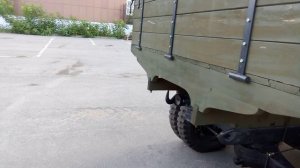 Шикарный армейский грузовик для перевозки солдат ЗИС 154. Снова снял выпуск про Великую победу.