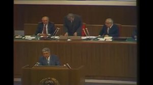 Армяно-азербайджанский конфликт на I Съезде народных депутатов СССР (25.09.1989)