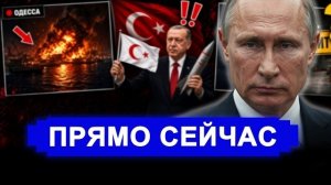 Раннее утро 10 Августа.. Началась истерика! Первый мост уже всё. Эрдоган требует прекратить