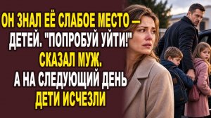 Истории из жизни|Она терпела мужа ради детей, пока он не перешёл черту|Аудио рассказы|Аудиокниги