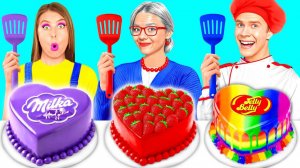 Кулинарный Челлендж# Я против Бабушки # Крутые Творческие Лайфхаки от