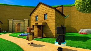 Кто-то возле твоего дома... не хочет уходить! Super Bear Adventure
