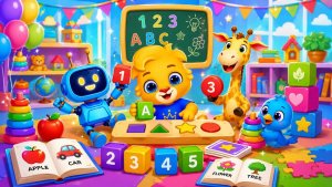 Лукас и друзья, развивающие игры для детей.