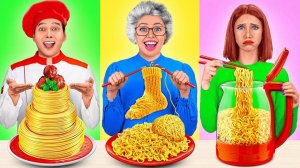 Кулинарный Челлендж_ Я против Бабушки _ Секреты и Гаджеты для Кухни