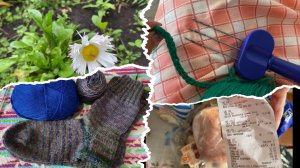 А за что мне краснеть?🌺 Готовая работа🧶 Интересное приобретение☺️