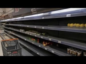 В магазинах сопредельного государства пропали товары люди начинают голодать