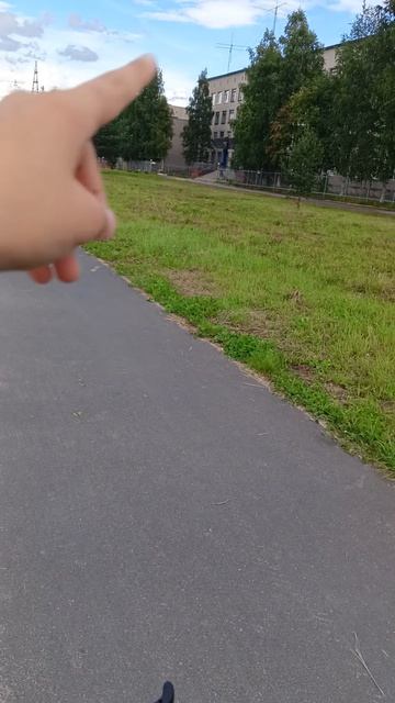 едем на мою дачу уже на великах😅