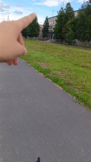 едем на мою дачу уже на великах😅