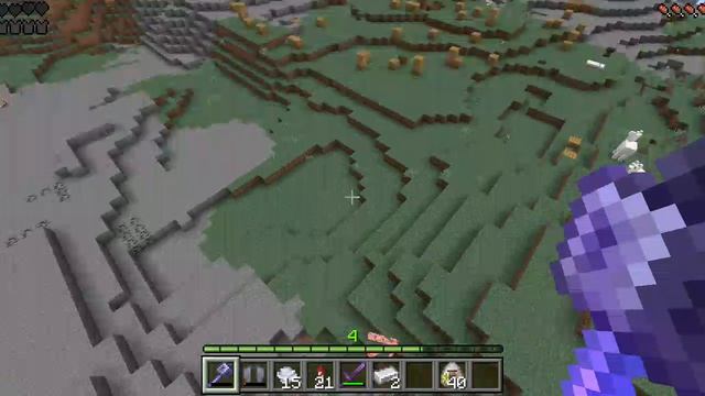 я играю Pvp против големов с булавой и элитрами