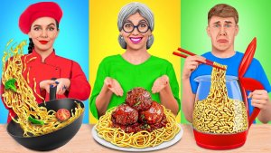 Кулинарный Челлендж_ Я против Бабушки _ Простые Кулинарные Рецепты