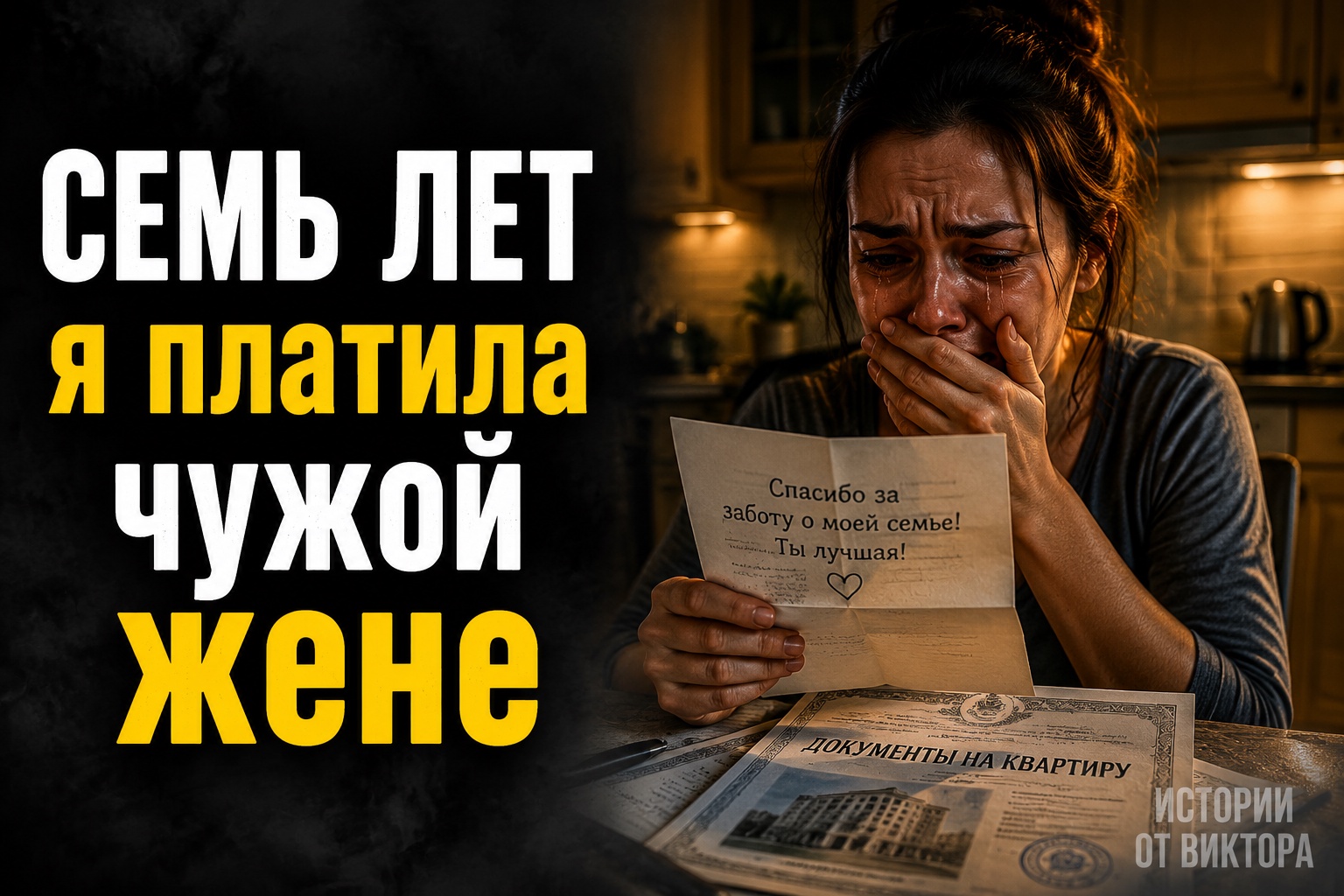 Муж умер, а его тайная жена пришла за квартирой