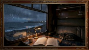 🚂 Ночное путешествие на поезде | Уютная атмосфера для чтения и сна 🌙