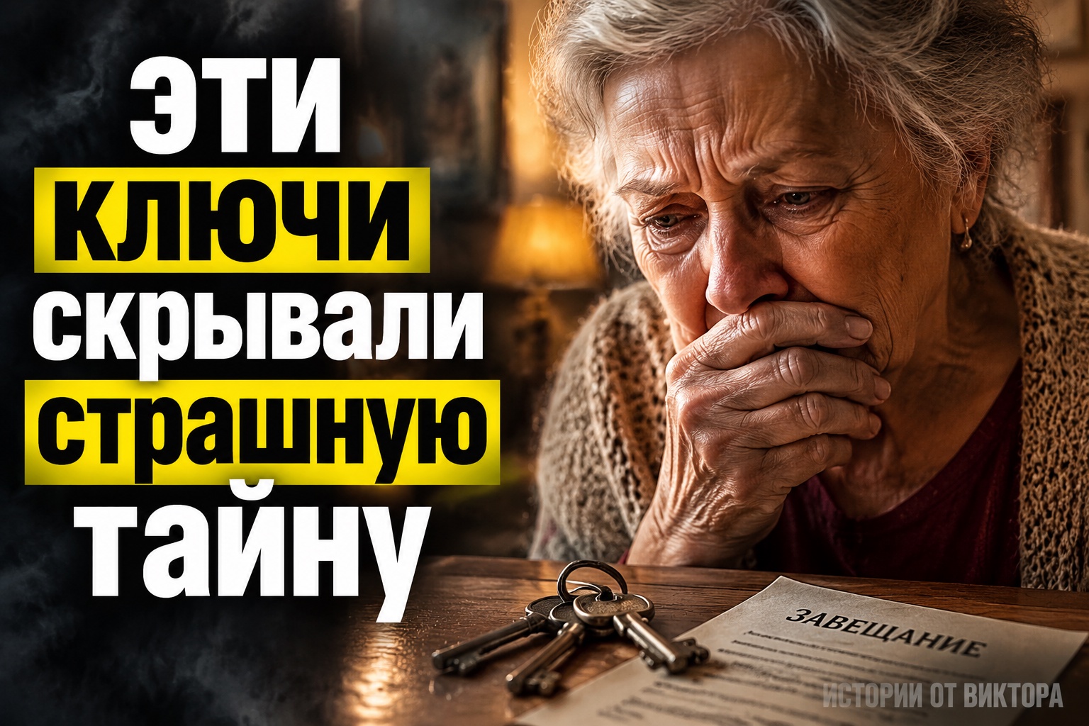 Незнакомка принесла нотариусу ключи от тайны моего мужа