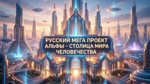 Русский Мега проект Альфы - столица мира человечества