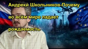 Андрекй Школьников Почему во всём мире падает рождаемость