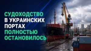 «С логистикой Украины приключился совершенно медицинский казус».

Украинский экспорт умирает: