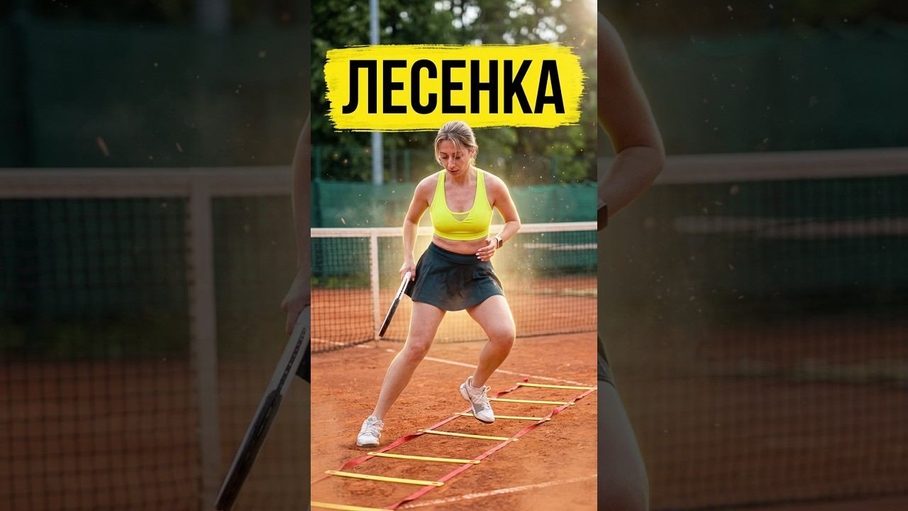 Лучшие упражнения для работы ног теннисиста ЛЕСЕНКА