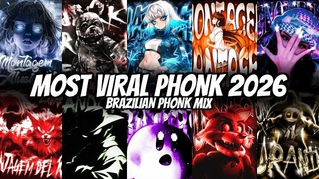 BEST GYM PHONK MIX 2026 - 26 треков в стиле АГРЕССИВНЫЙ БРАЗИЛЬСКИЙ ФОНК