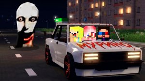 😰ДЕТИ УГНАЛИ МАШИНУ В МУРИНО! СЕРИАЛ В МАЙНКРАФТ! ШЕДИ MINECRAFT