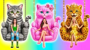 Рич против Брока против Гиги Богатой девушки #Экстремальный макияж