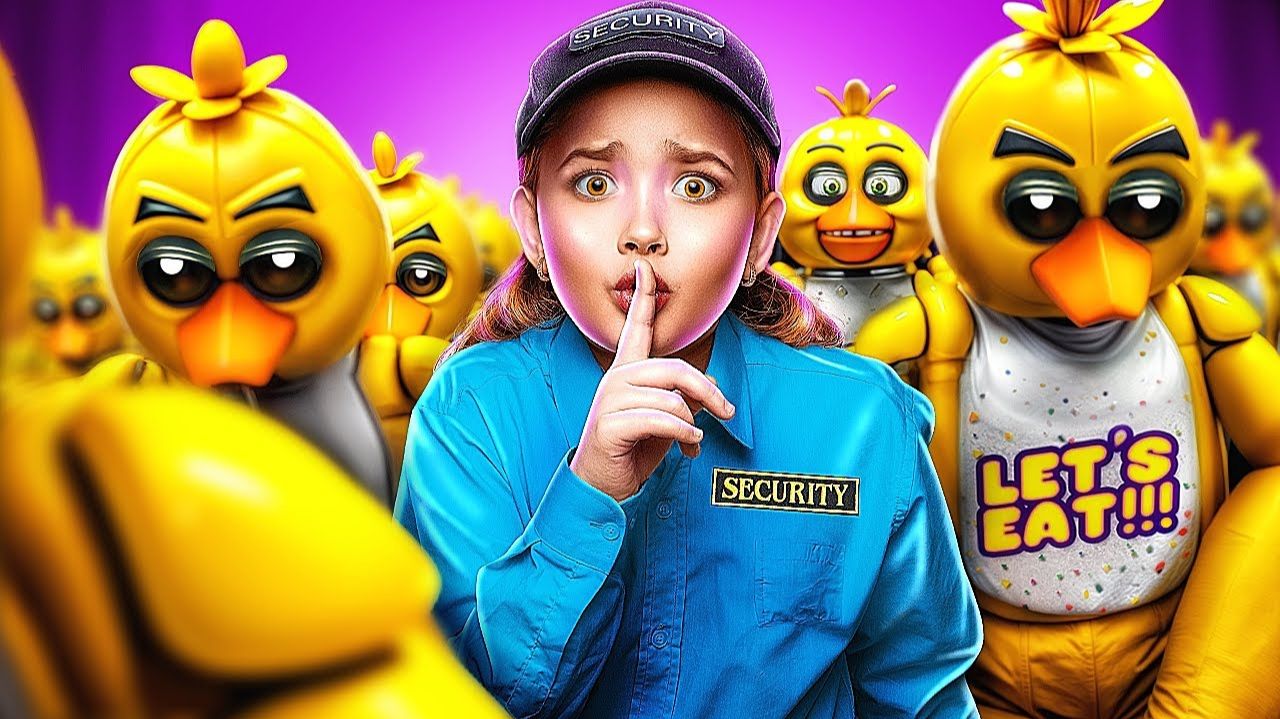 Что случится если ты станешь ЧИКОЙ# Невероятное перевоплощение в стиле FNAF!
