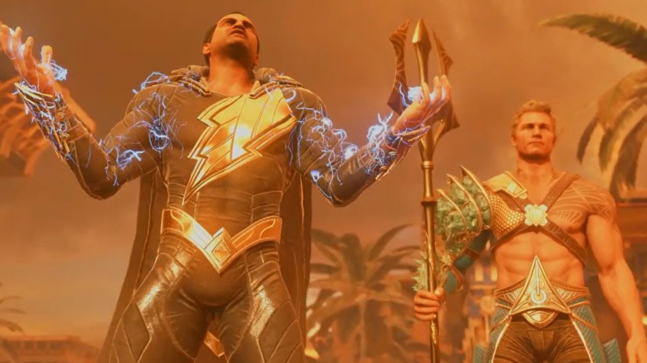 Injustice 2 Прохождение Глава 10 Аквамен/Черный Адам