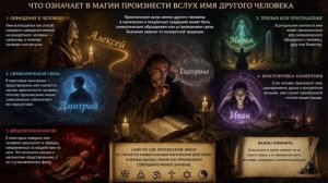 Что означает имя в магии?