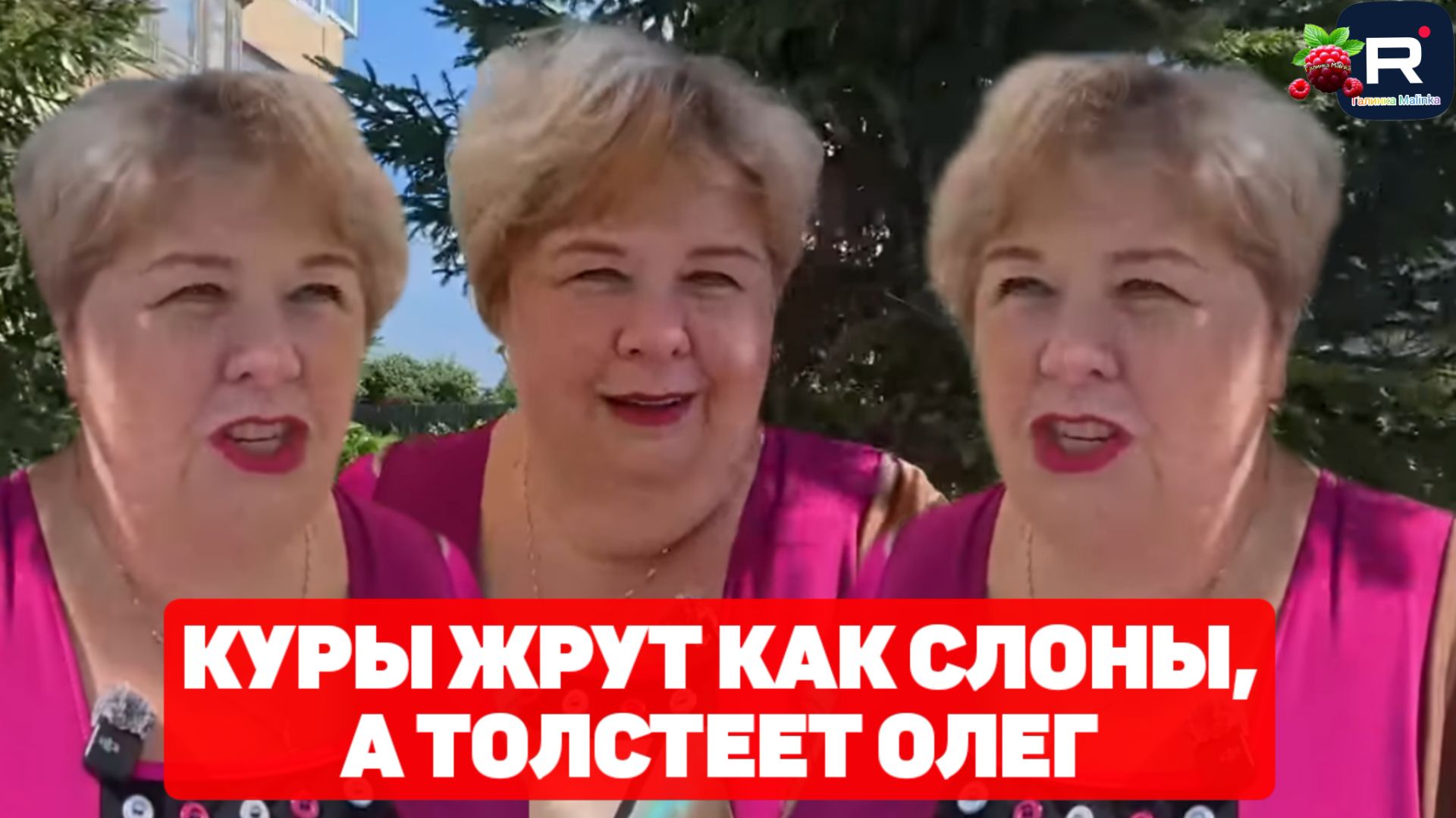 Куры жрут как слоны, а толстеет Олег /Ольга Уралочка Обзор