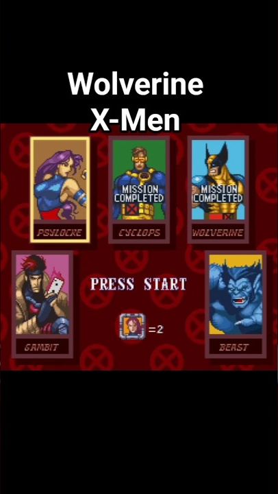 X-Men Apocalypse Super Nintendo Snes Ретро Аркада
