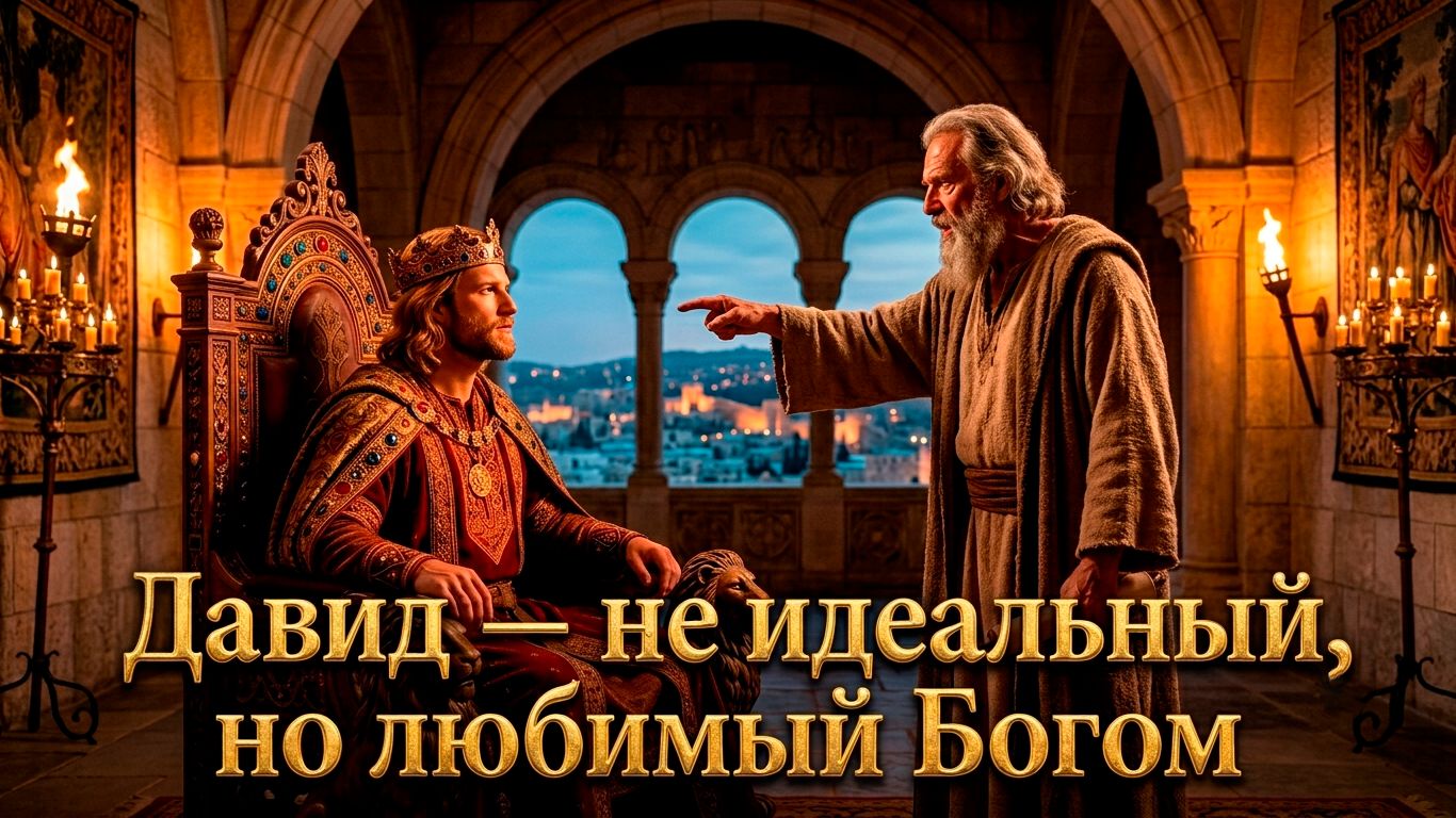 Почему Бог выбирает не “правильных”, а настоящих? Исследуем сердце царя Давида