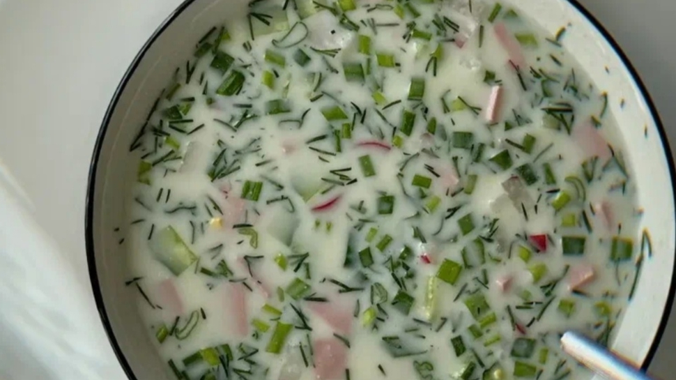 Днём работа, вечером окрошка 🥣