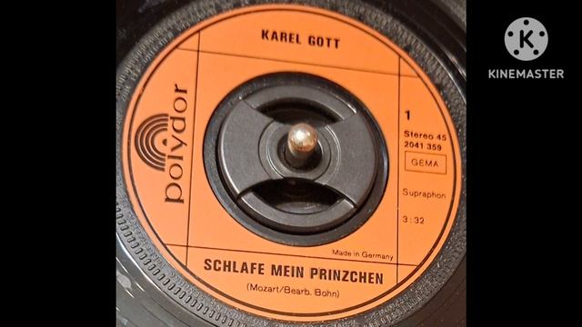 Karel Gott - Schlafe Mein Princhen (Vinyl, Polydor, Germany, 45 Rpm, 1972)
