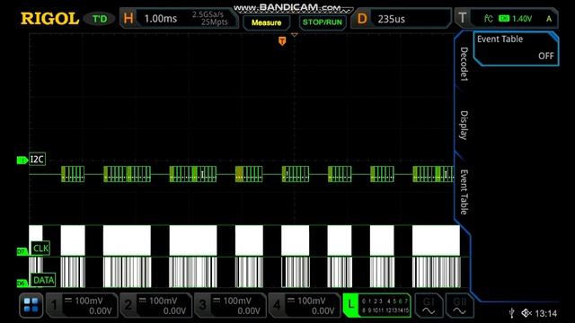 Декодирование последовательных шин в RIGOL MSO5000