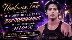 Тэхён вернулся в Балтимор со своими культовыми черными волосами...