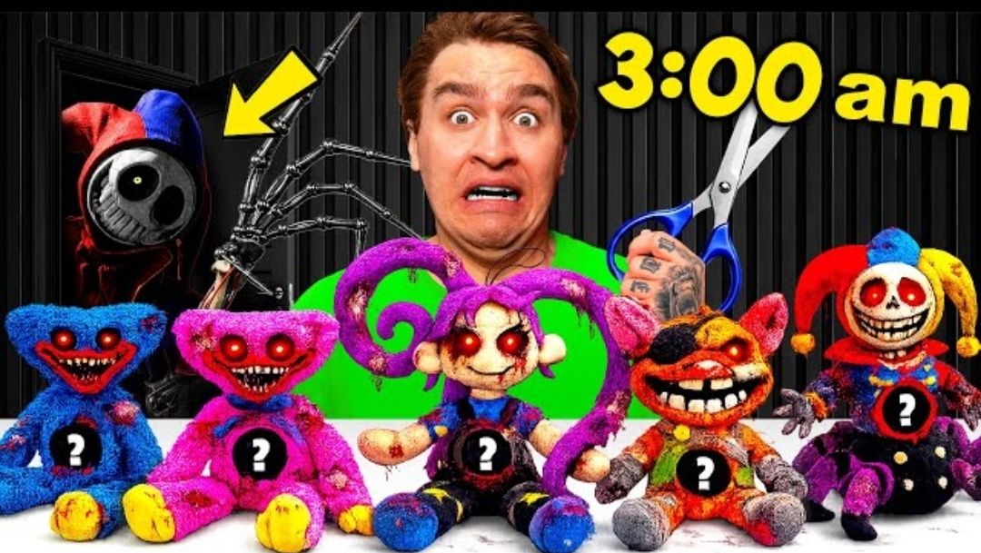 ЧТО ВНУТРИ? МЫ РАЗРЕЗАЛИ КУКОЛ ИЗ 5-Й ГЛАВЫ POPPY PLAYTIME В 3 ЧАСА НОЧИ!