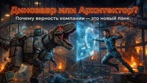 Динозавр или Архитектор. Почему верность компании  - это новый панк