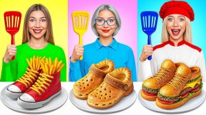 Кулинарный Челлендж# Я против Бабушки # Лайфхаки для Родителей от Multi DO Challenge