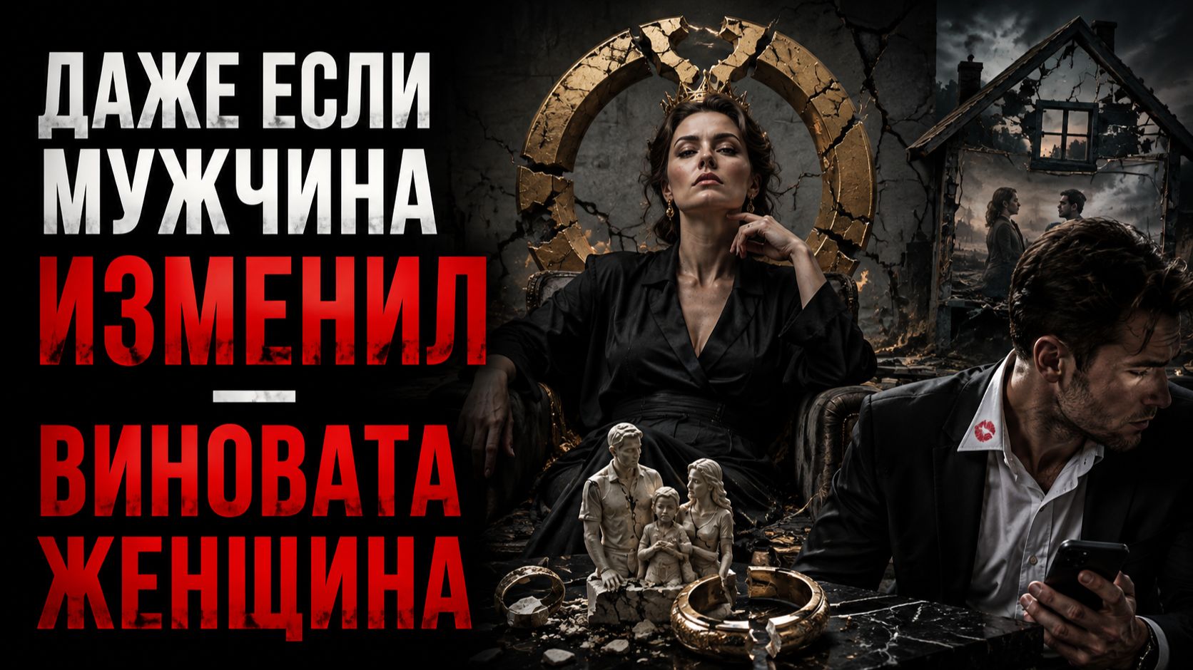 ДАЖЕ ЕСЛИ МУЖЧИНА ИЗМЕНИЛ — ВИНОВАТА ЖЕНЩИНА