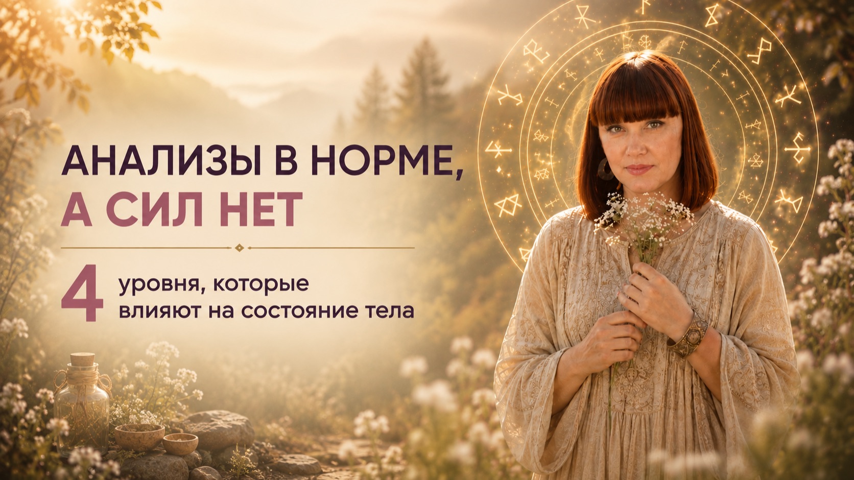 АНАЛИЗЫ В НОРМЕ, А СИЛ НЕТ? 4 уровня, которые влияют на состояние человека