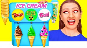 Мороженое Челлендж # Смешные Ситуации с Едой от DoDo Challenge