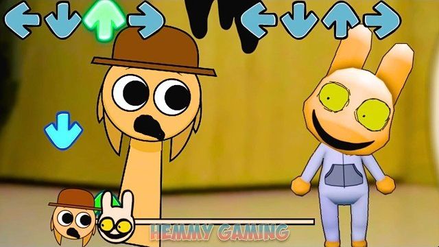 FNF  / СТАЛКЕР ИЗ БОЛЬНИЦЫ ДЛЯ ЖИВОТНЫХ ПРОТИВ СПРУНКИ ПОЮТ «SLICED PIBBY» | FNF MODS