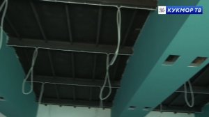 В Кукморе идёт капитальный ремонт спортивной школы «Зилант»