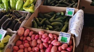 Картошка от 190 до 300 рублей за кг! Наружные ряды Крестьянского рынка г. Якутска 11 августа 2026 г.