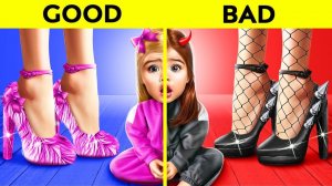 Хорошая vs плохая няня! Мы пережили самую строгую няню!