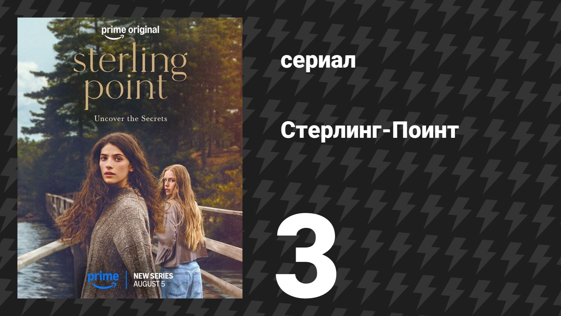 Стерлинг-Поинт 3 серия «Мой пожизненный изнуряющий страх перед волками» (сериал, 2026)